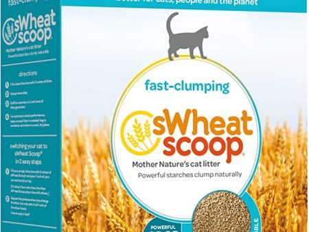 sWheat Scoop Multi-Cat All-Natural Clumping Cat Litter on Sale