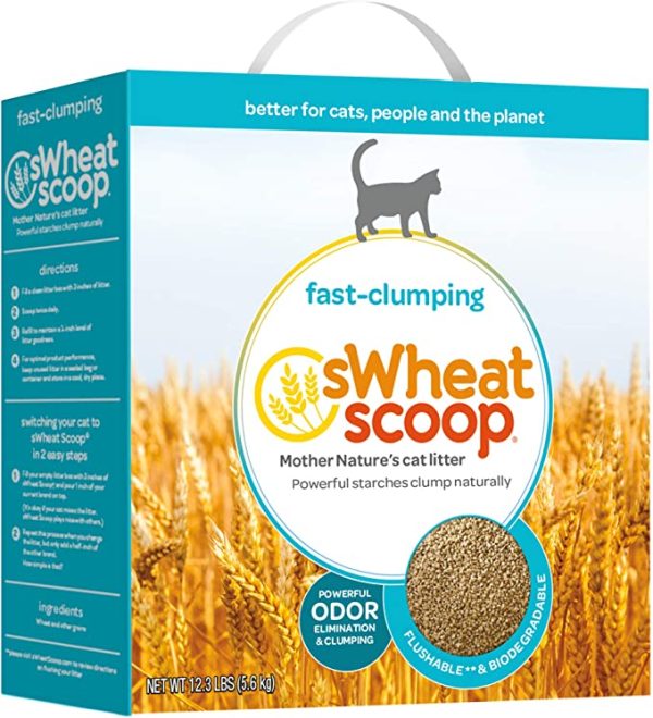 sWheat Scoop Multi-Cat All-Natural Clumping Cat Litter on Sale