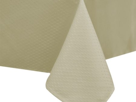 Table cover cloth 6-8 seater waffle quality large cream Cheap