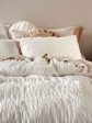 Shrimpton white quilt cover set cotton by linen House bridal white queen on Sale