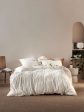 Shrimpton white quilt cover set cotton by linen House bridal white king Cheap