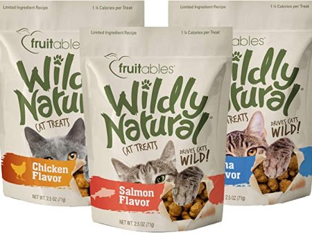 Wildly Natural Cat Treat Variety Pack Online now