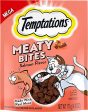 TEMPTATIONS Meaty Bites, Soft and Savory Cat Treats, Salmon Flavor For Cheap