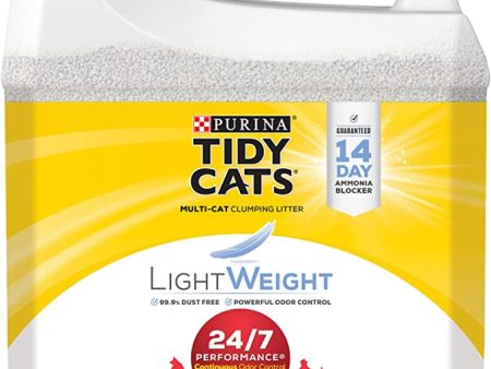 Purina Tidy Cats Light Weight, Low Dust, Clumping Cat Litter Fashion