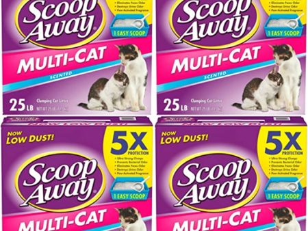 Scoop Away Complete Performance, Scented Multi-Cat Litter Sale