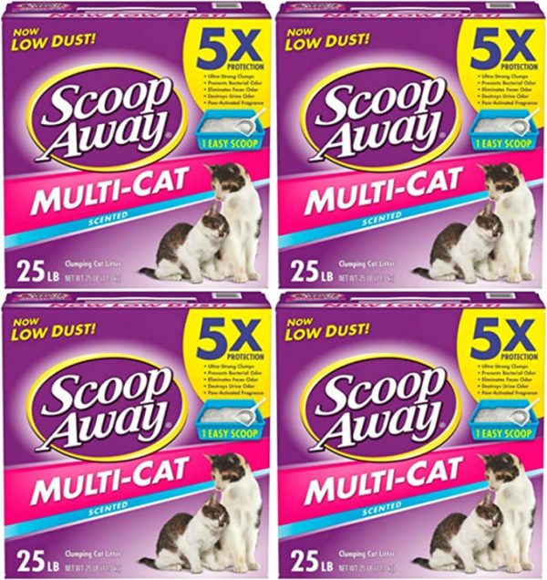 Scoop Away Complete Performance, Scented Multi-Cat Litter Sale