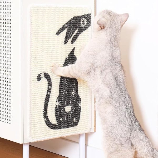 Sisal Cat Scratcher Post Mat (Use on Wall, Couch and Carpet) For Cheap