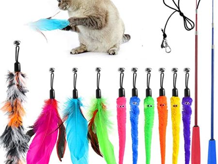 SYEENIFY Cat Toys Kitten Toys Assortments For Sale