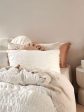 Shrimpton white quilt cover set cotton by linen House bridal white queen on Sale