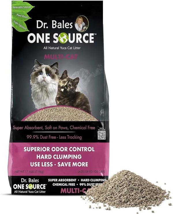 SPOT by Ethical Products – Dr Bales One Source 100% Natural Cat Litter from Yuca Root Cassava For Sale