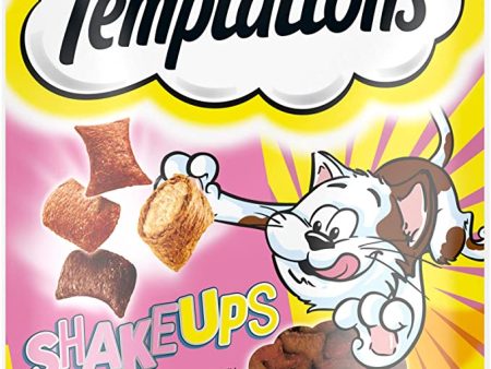 TEMPTATIONS ShakeUps Crunchy and Soft Cat Treats, Crustacean Celebration Flavor Discount