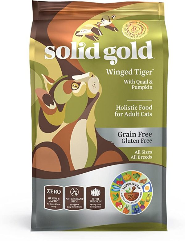 Solid Gold Sensitive Stomach Dry Cat Food Online now