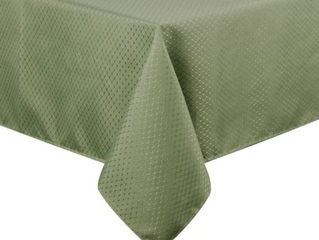 Table cover table cloth 6-8 seater waffle quality large size green For Cheap