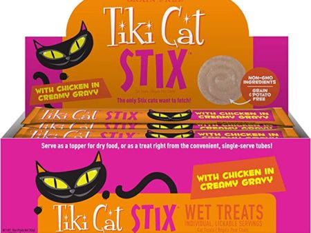 Tiki Pets Cat Stix Wet Treats Hot on Sale