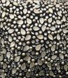 Shells and pearls black beaded  cushion Fashion