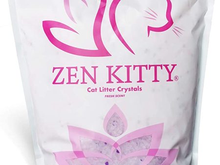 ZenKitty Crystal Cat Litter Fresh Scent Cheap