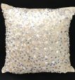 Shells and pearls beaded  cushion Hot on Sale