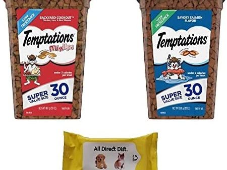 2 Pack - Mixups Cat Treats Multi Flavor Variety Set Fashion