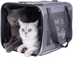 Soft Pet Travel Carrier Bag for Medium, Large Cats Discount