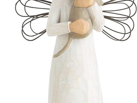 Willow Tree with affection Angel, Sculpted Hand-Painted Figure Online now