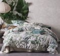 The forestry quilt cover by linen house cotton green botanical queen Online