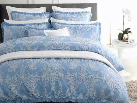 6 piece Berenice quilt set by Logan and mason royal elegant king Sale