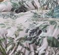 The forestry quilt cover by linen house cotton green botanical queen Online