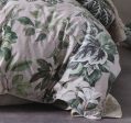 The forestry quilt cover by linen house cotton green botanical queen Online