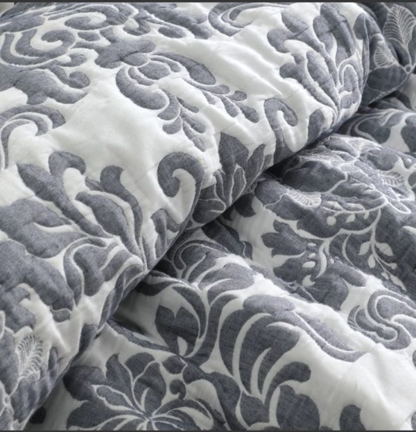 Riviera denim quilt cover set by logan & mason  Queen Online Hot Sale