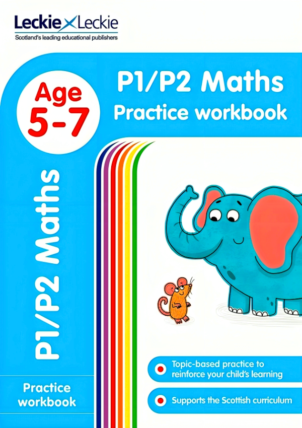 Leckie Primary Success: P1 P2 Maths Practice Workbook Online now