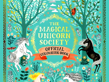 Magical Unicorn Society Official Colouring Book Cheap