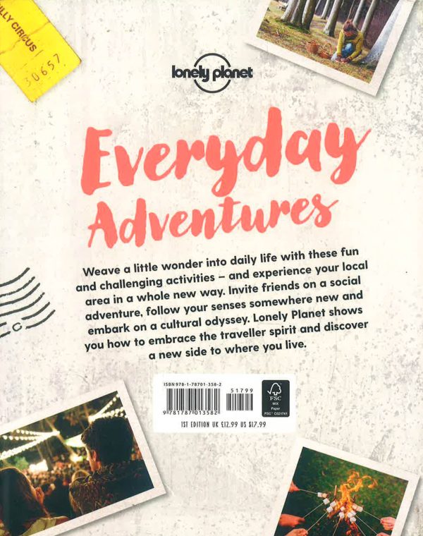 Lonely Planet Everyday Adventures: 50 New Ways To Experience Your Hometown Sale