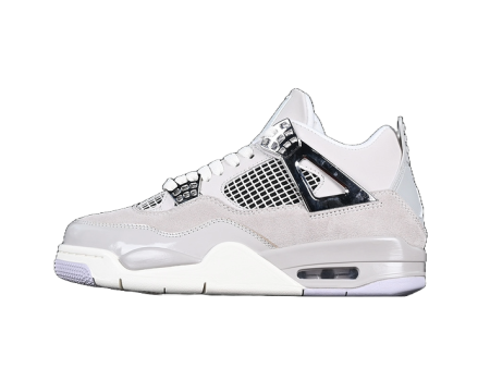 AIR JORDAN 4 RETRO FROZEN MOMENTS WHITE GREY SILVER For Cheap