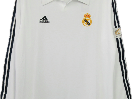 Real Madrid 01 02 Home Manica Lunga Retrò Online Hot Sale