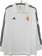 Real Madrid 01 02 Home Manica Lunga Retrò Online Hot Sale