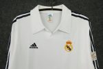 Real Madrid 01 02 Home Manica Lunga Retrò Online Hot Sale