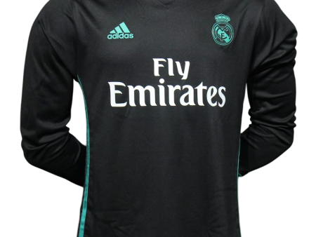 Real Madrid - 17 18 Manica Lunga Vintage Player Version Discount