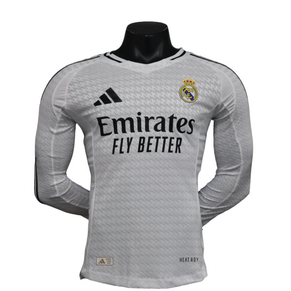 Real Madrid - 24 25 Manica Lunga Player Version Online now