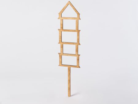 6  Pine Tower Mini Trellis Cheap