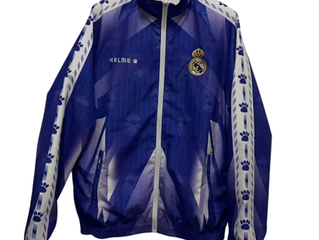 Real Madrid - Giacca antivento 24 25 (Reversibile) Online Sale