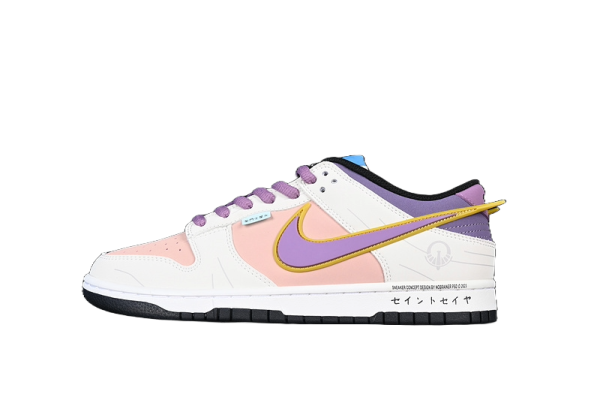 SB DUNK LOW PURPLE WHITE PINK Fashion