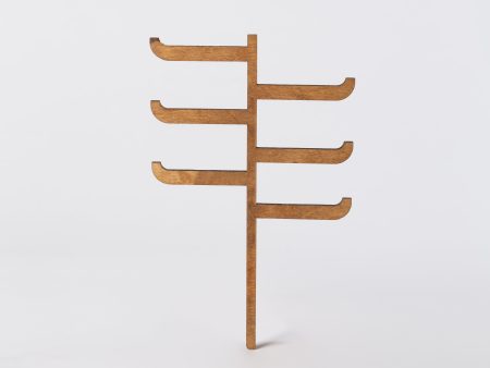 4  Walnut Mini Rack Trellis Online Sale