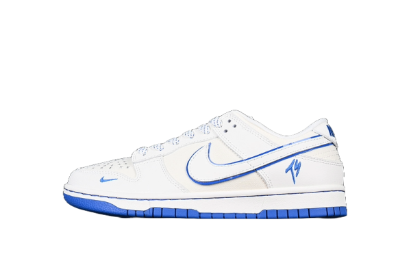 SB DUNK LOW TS WHITE BLUE on Sale