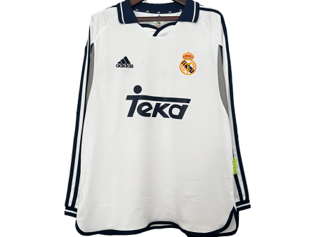 Real Madrid - 00 01 Manica Lunga For Cheap