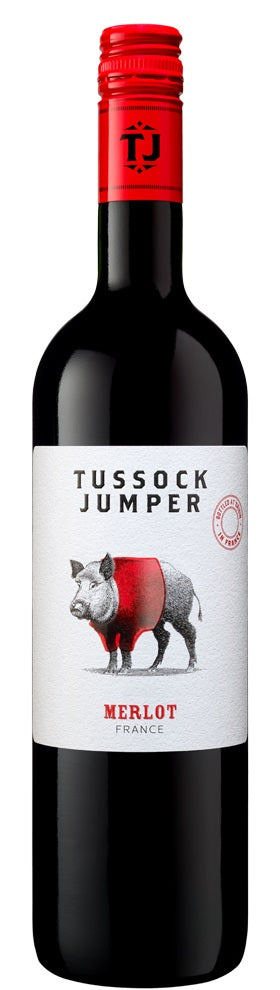 TUSSOCK JUMPER MERLOT 2017 (Case only) Fashion